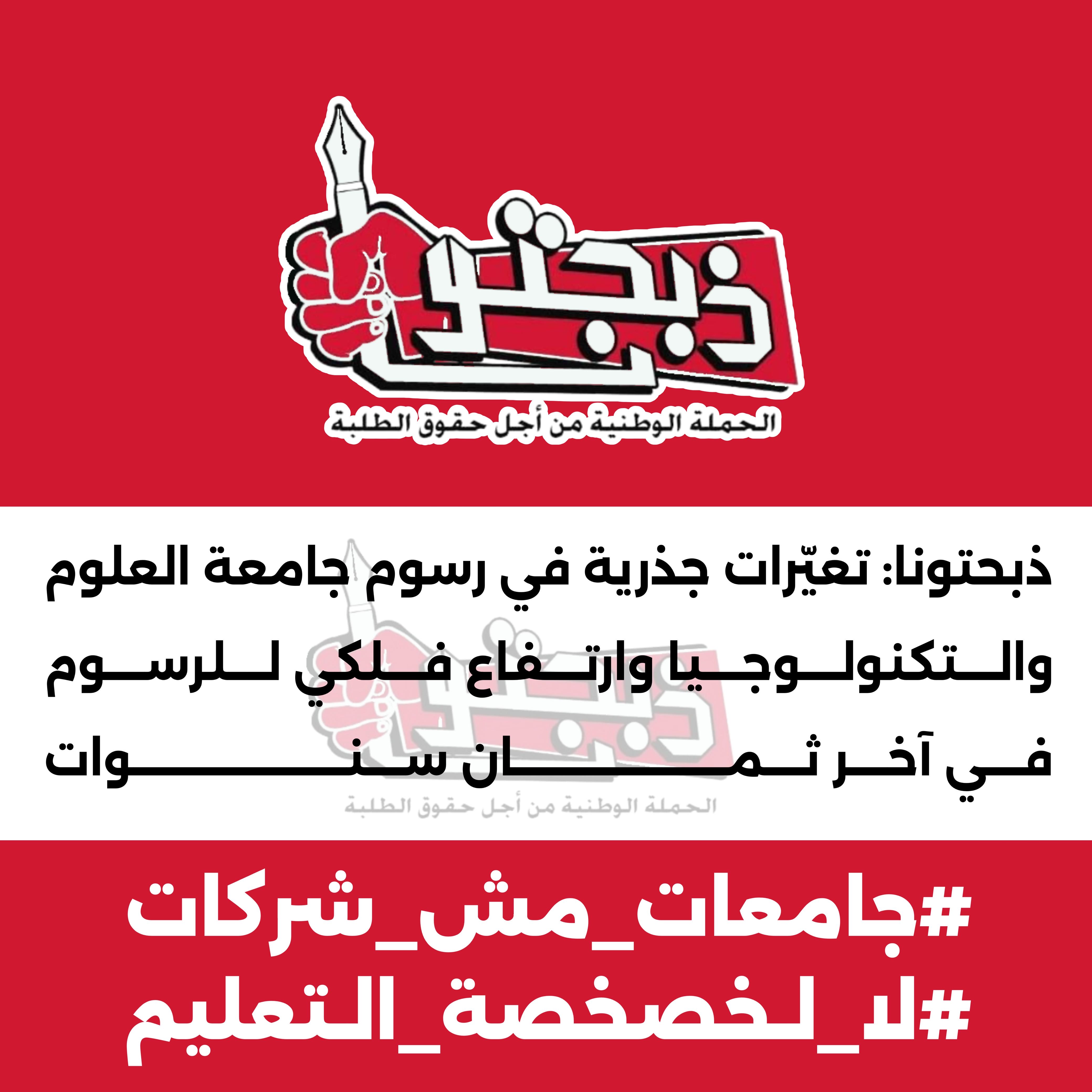 ذبحتونا تكشف بالأرقام: هل أصبحت جامعة العلوم والتكنولوجيا للأغنياء فقط؟! عاجل