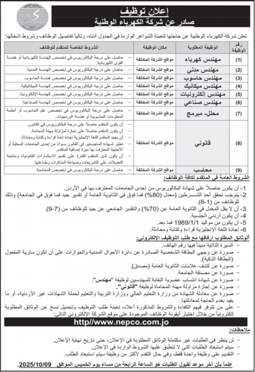 وظائف حكومية شاغرة ومدعوون للتعيين (أسماء) عاجل