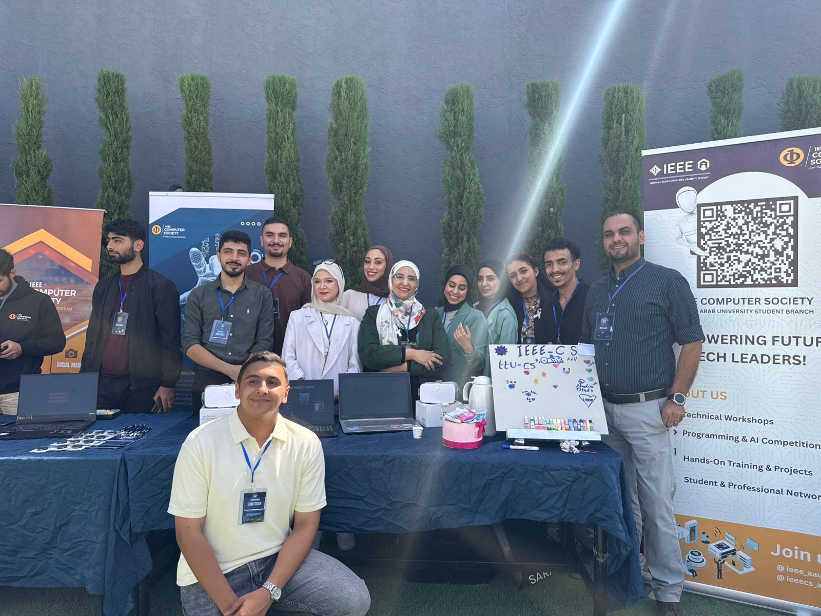 جامعة عمان العربية تشارك بفعالية مميزة في IEEE Jordan Day