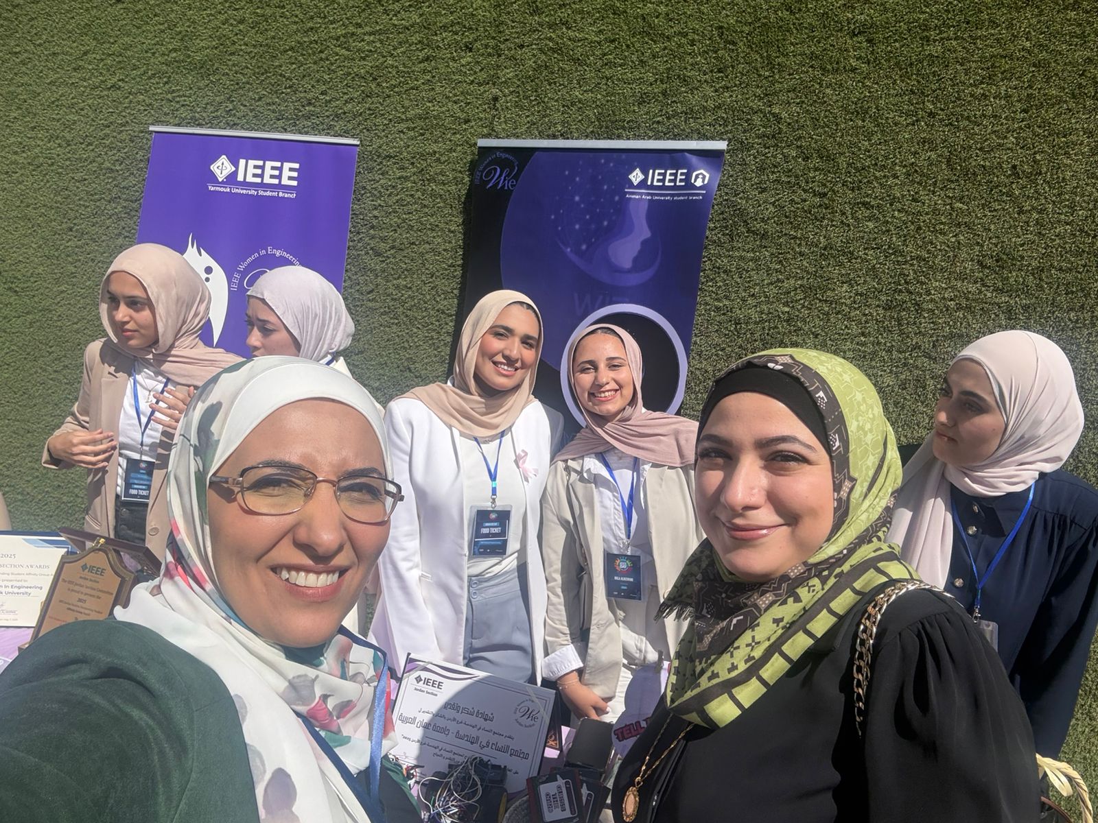 جامعة عمان العربية تشارك بفعالية مميزة في IEEE Jordan Day
