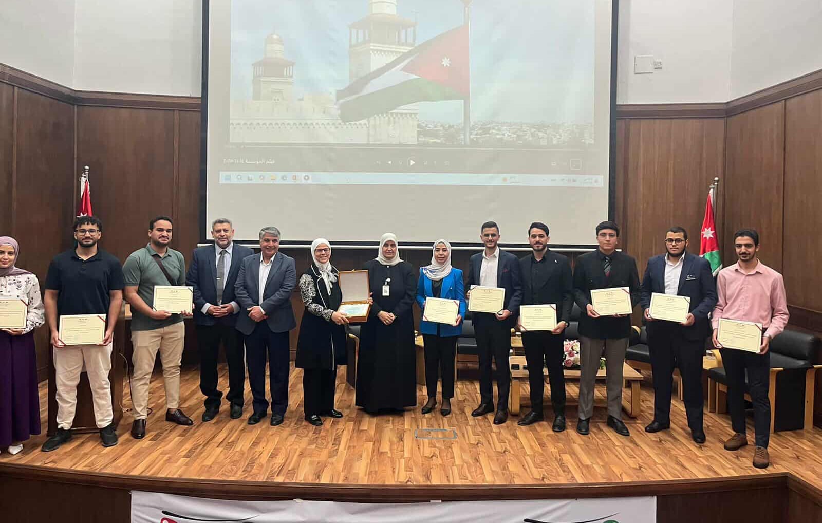 إنجاز جديد للجامعة الهاشمية في المسابقة الدولية للمواصفات القياسية للطلبة