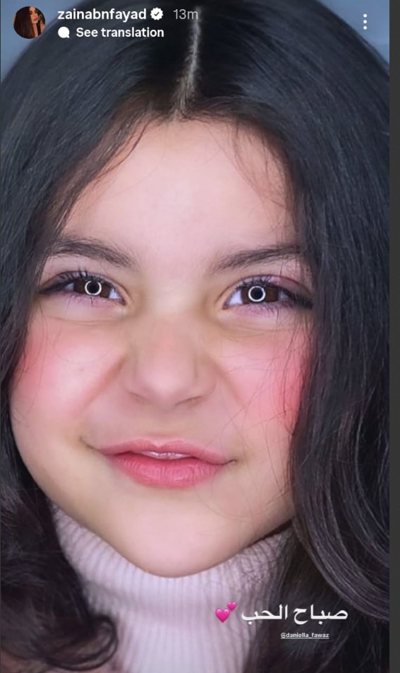 حفيدة هيفا وهبي أصبحت نسخة عنها.. شاهدوا آخر صورة لابنة زينب فياض