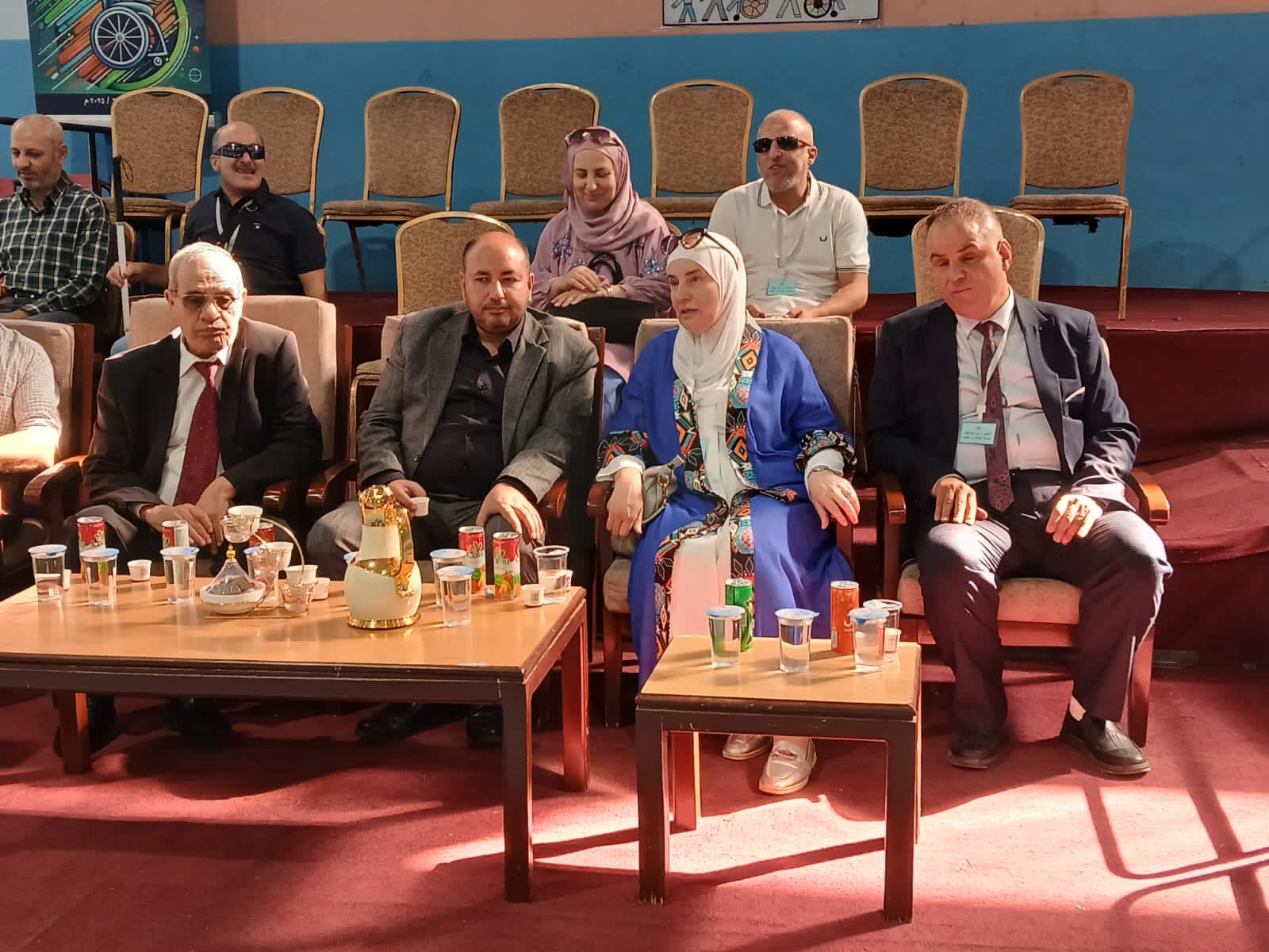 بالعصا البيضاء.. نبصر بنور الإرادة.. فعالية مميزة بمناسبة يوم العصا البيضاء - صور