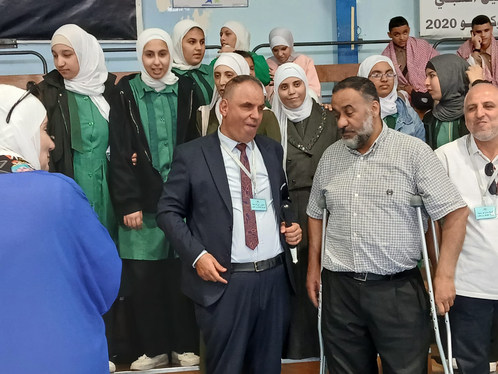 بالعصا البيضاء.. نبصر بنور الإرادة.. فعالية مميزة بمناسبة يوم العصا البيضاء - صور