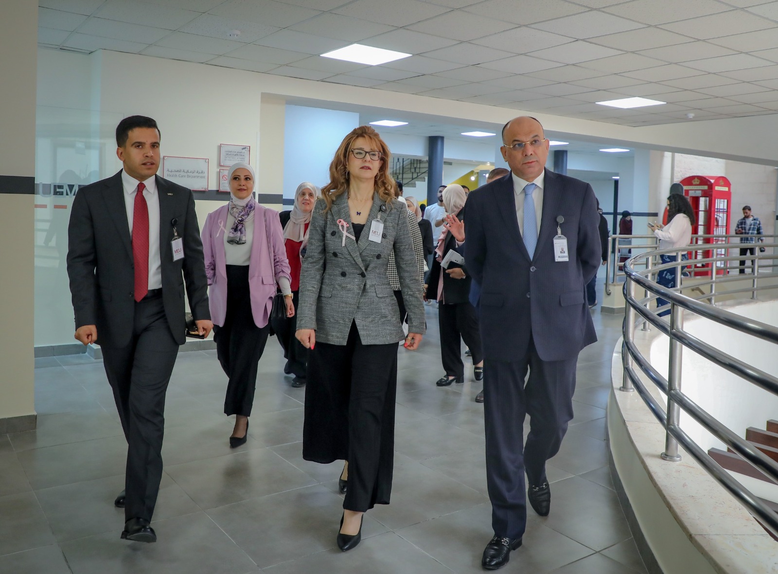 جامعة الشرق الأوسط تطلق فعالية توعوية لتعزيز الوعي بسرطان الثدي