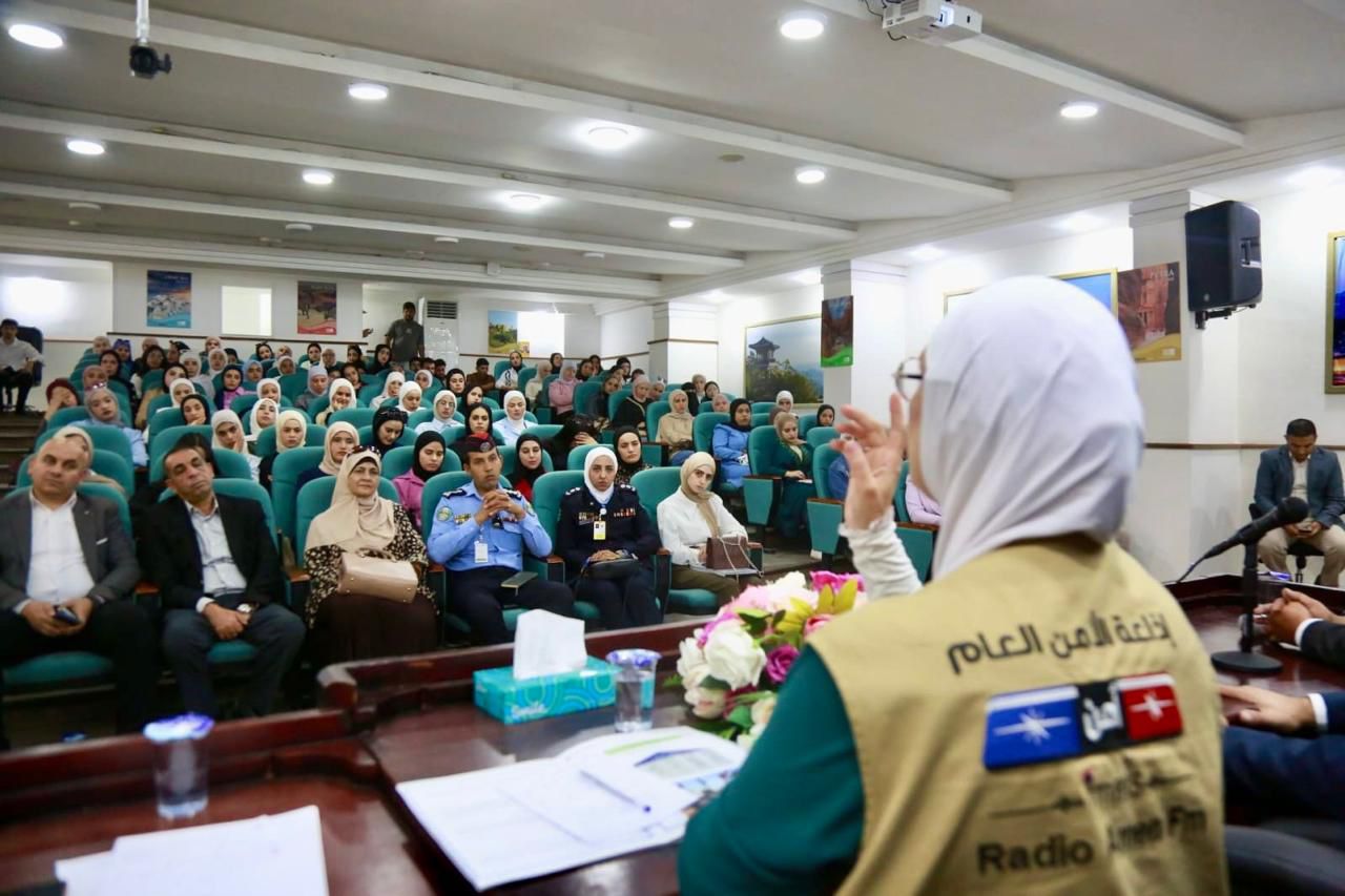 مديرية الأمن العام تطلق الأسبوع التوعوي الجامعي بالحوار نبني بيئة جامعية آمنة في مختلف الجامعات الاردنية
