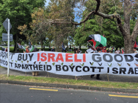 نيوزيلندا: وقفة تضامنية في أوكلاند للمطالبة بمقاطعة إسرائيل وفرض عقوبات عليها