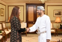 السفيرة ثروة النعيمات تودّع سلطنة عمان بلقاء وزير الخارجية العُماني