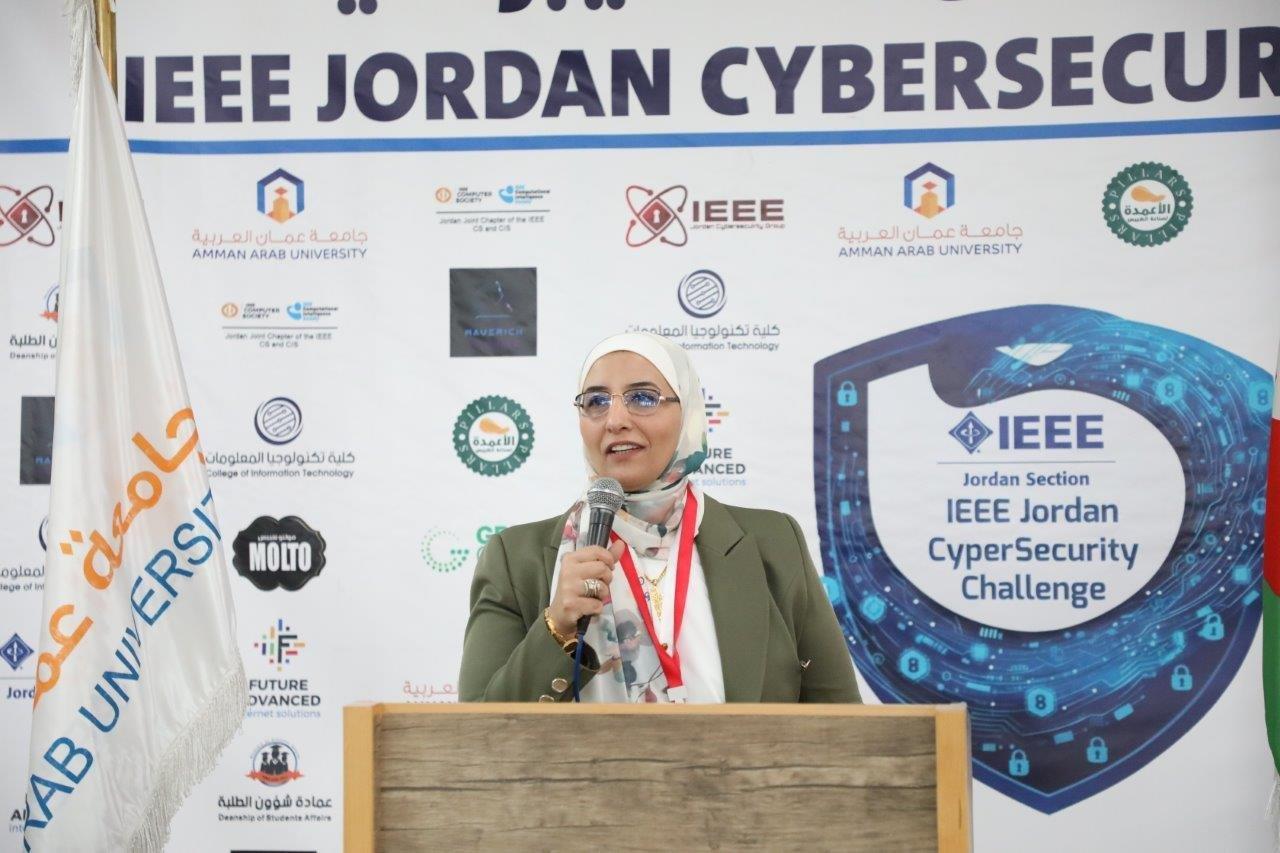 جامعة عمان العربية تختتم التحدي الأردني الأول للأمن السيبراني بمشاركة (25) جامعة و(112) فريقا