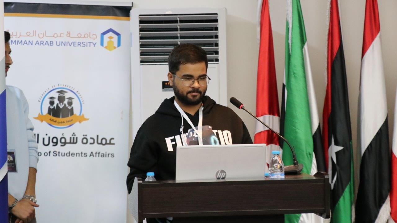 عمان العربية تستضيف الحفل الختامي لهاكاثون UNI Agents بمشاركة IEEE AAU ووفود من (24) دولة عربية