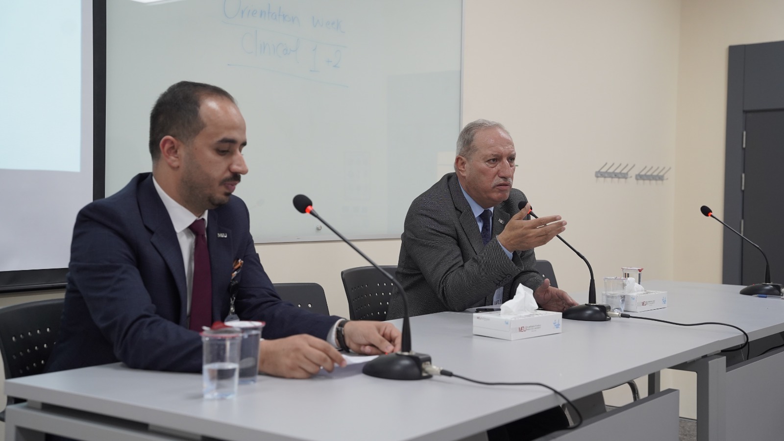 إطلاق نادي العمارة خلال لقاء الطلبة الجدد لقسم هندسة العمارة في الشرق الأوسط