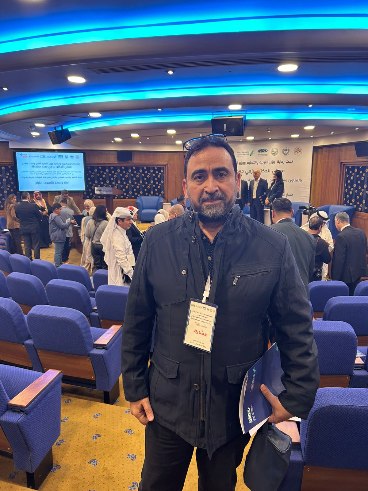 كلية تكنولوجيا المعلومات في عمان العربية تشارك في المؤتمر العربي التاسع للتدريب الاحترافي