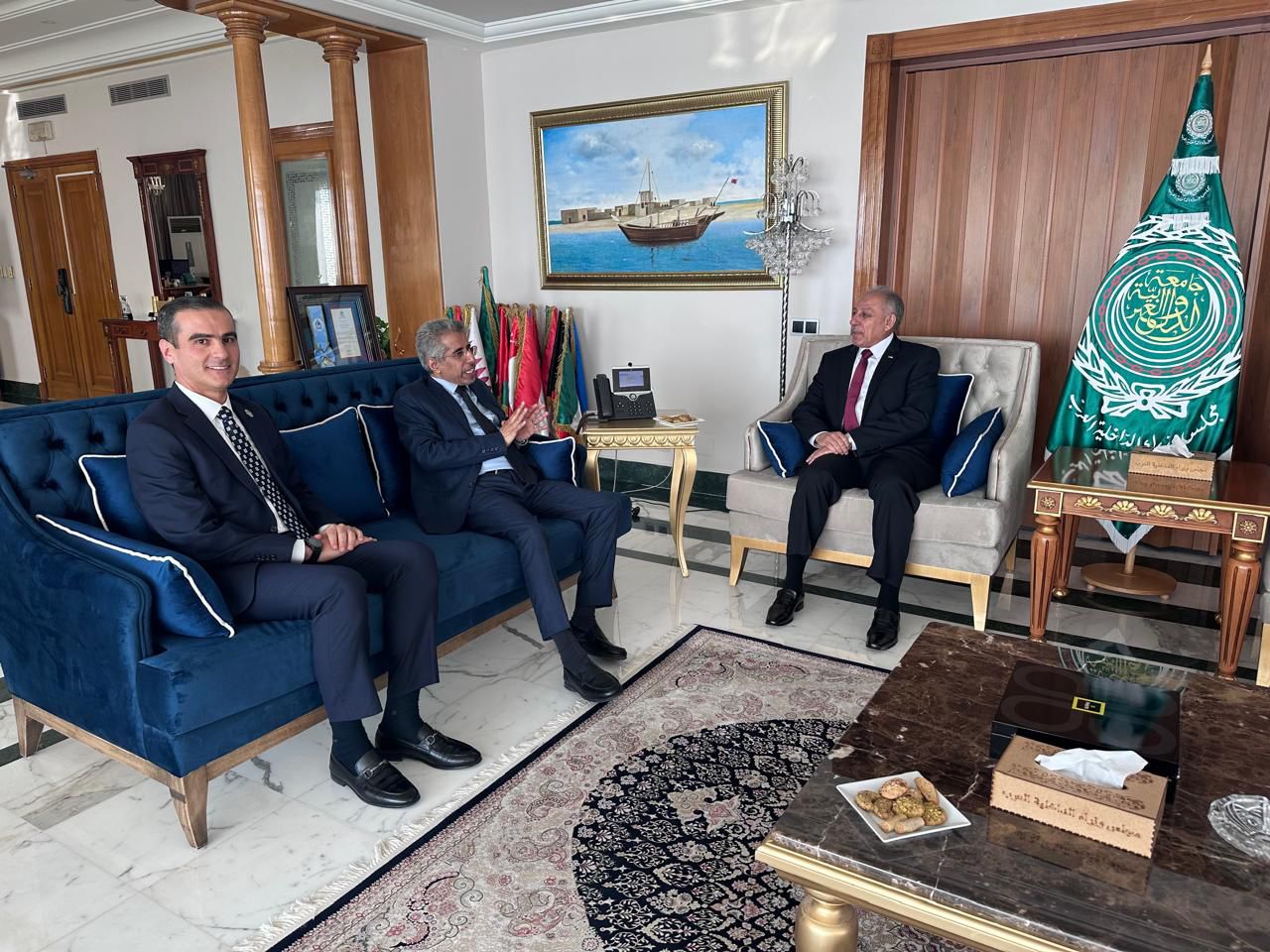 مدير الأمن العام يشارك في مؤتمر قادة الشرطة والأمن العرب، ويجري عدد من اللقاءات على هامش الموتمر