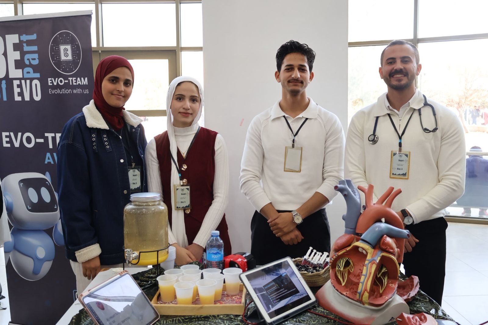 افتتاح فعاليات يوم القلب الثالث HEART DAY 3 في الجامعة الهاشمية - صور