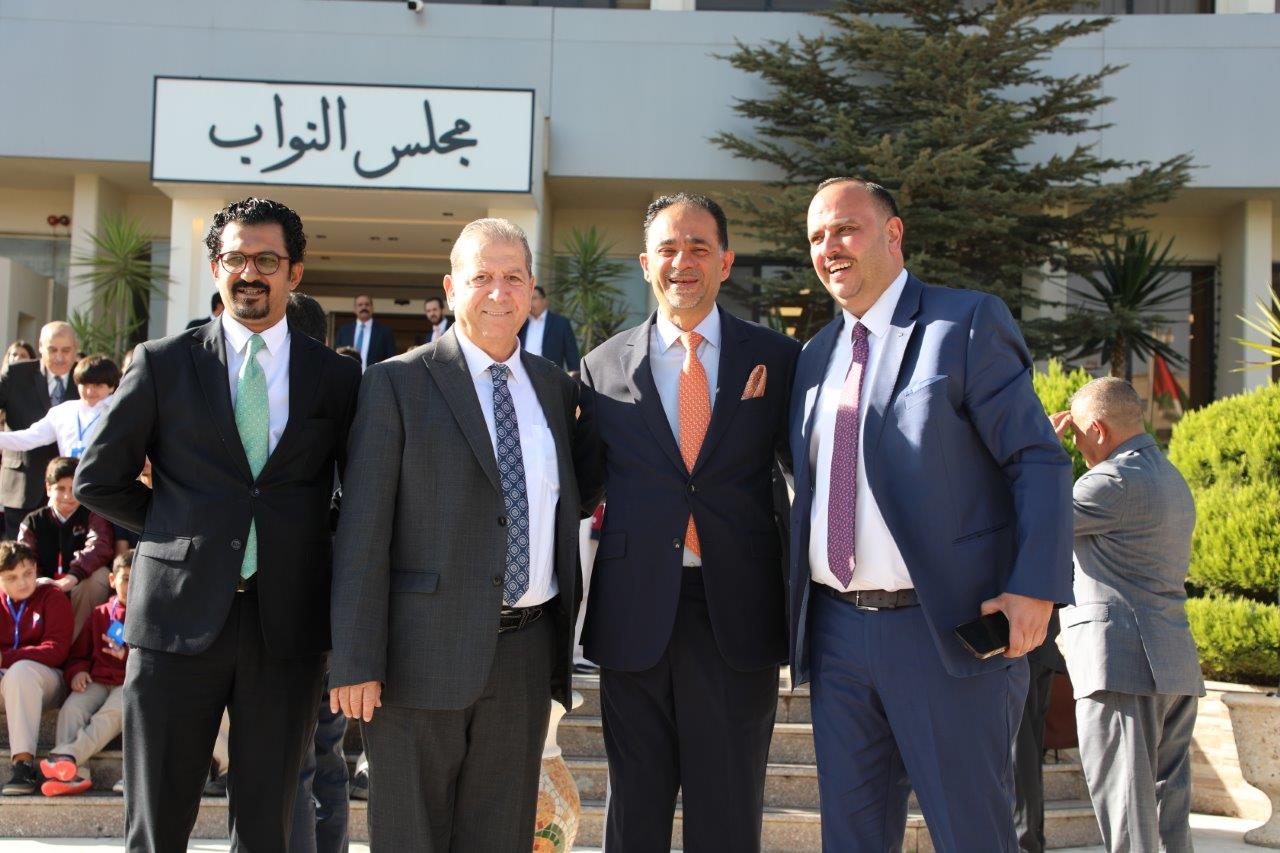 رئيس مجلس النواب الأردني يستقبل رئيس مجلس أمناء ورئيس جامعة عمّان العربية