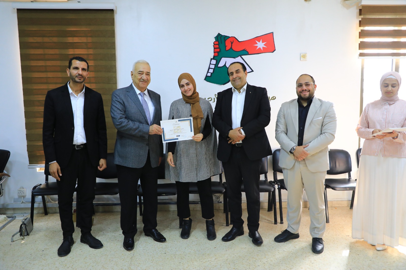   ناصر الدين يرعى تخريج مجموعة من شباب كلنا الأردن