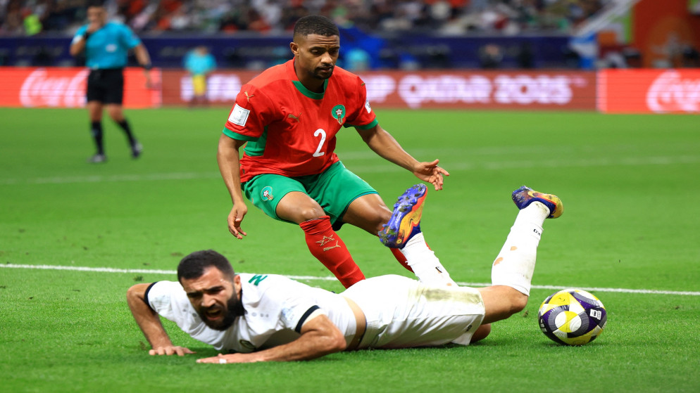 سوريا تودع كأس العرب بعد الخسارة من المغرب