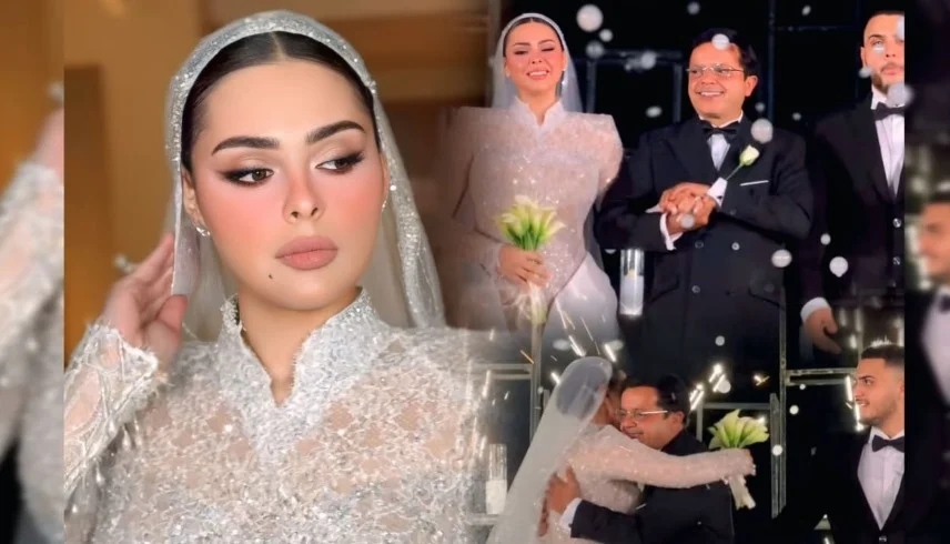 اللقطات الأولى من حفل زفاف ابنة محمد هنيدي 