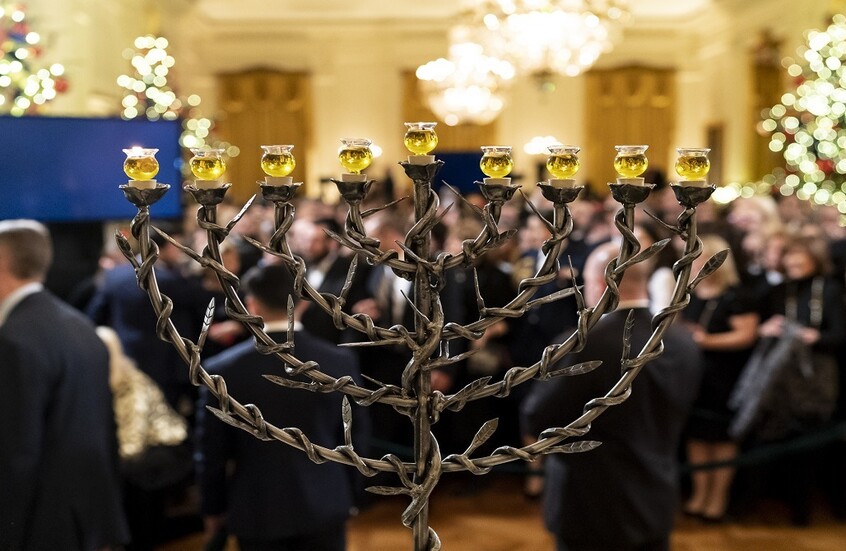 ترامب يقيم حفل استقبال بمناسبة "حانوكا" 