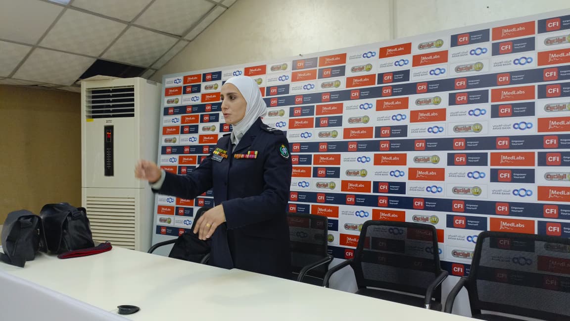 بدء دورة الإسعاف والسلامة العامة وتجربة الحريق لكوادر مدينة الحسن للشباب