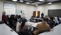 برنامج تدريبي لطلبة إعلام الشرق الأوسط حول تقنيات استقصاء المصادر