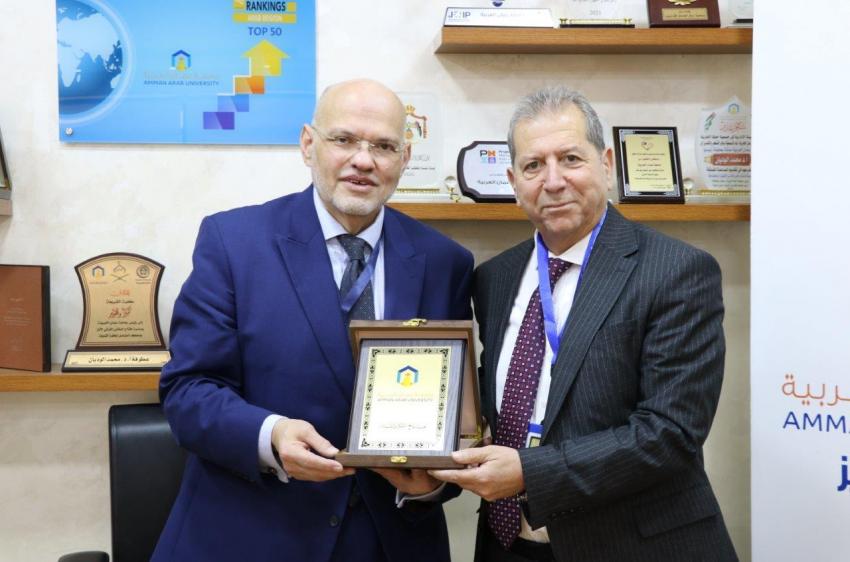  جامعة عمان العربية توقّع اتفاقية تعاون مع الأكاديمية العالمية للصحة الرقمية في المملكة المتحدة