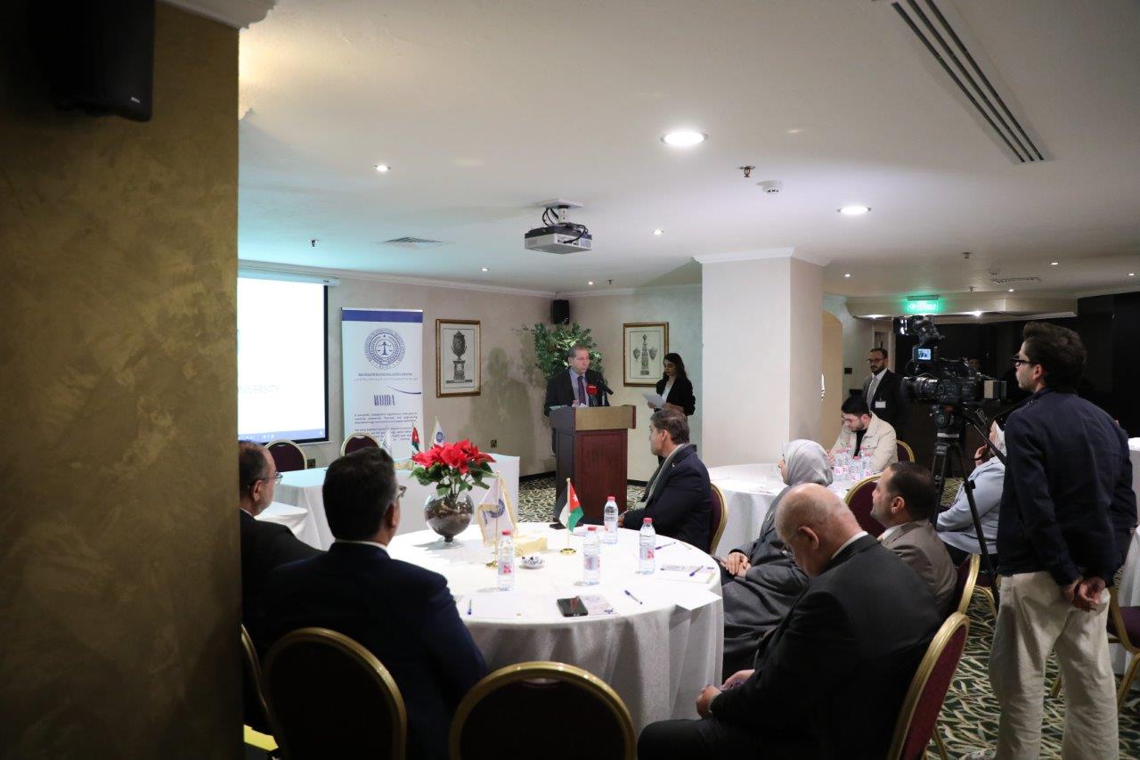 شراكة استراتيجية بين جامعة عمان العربية والمنظمة العالمية للتحكيم الدولي والرقمي لإنشاء مركز التحكيم الدولي والرقمي - صور