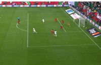 محرز يسجل أحد أسرع الأهداف في تاريخ كأس الأمم الإفريقية (فيديو)