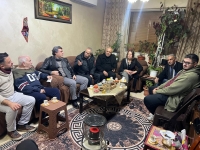 زيارة تضامنية لعائلة الإعلامي محمد فرج