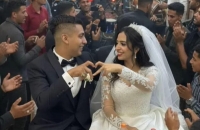 حريق وإغماءات وتدخل أمني.. زفاف كروان مشاكل يتحول لكارثة