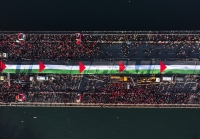 عشرات الآلاف يتظاهرون في إسطنبول دعما لغزة مع بداية العام الجديد