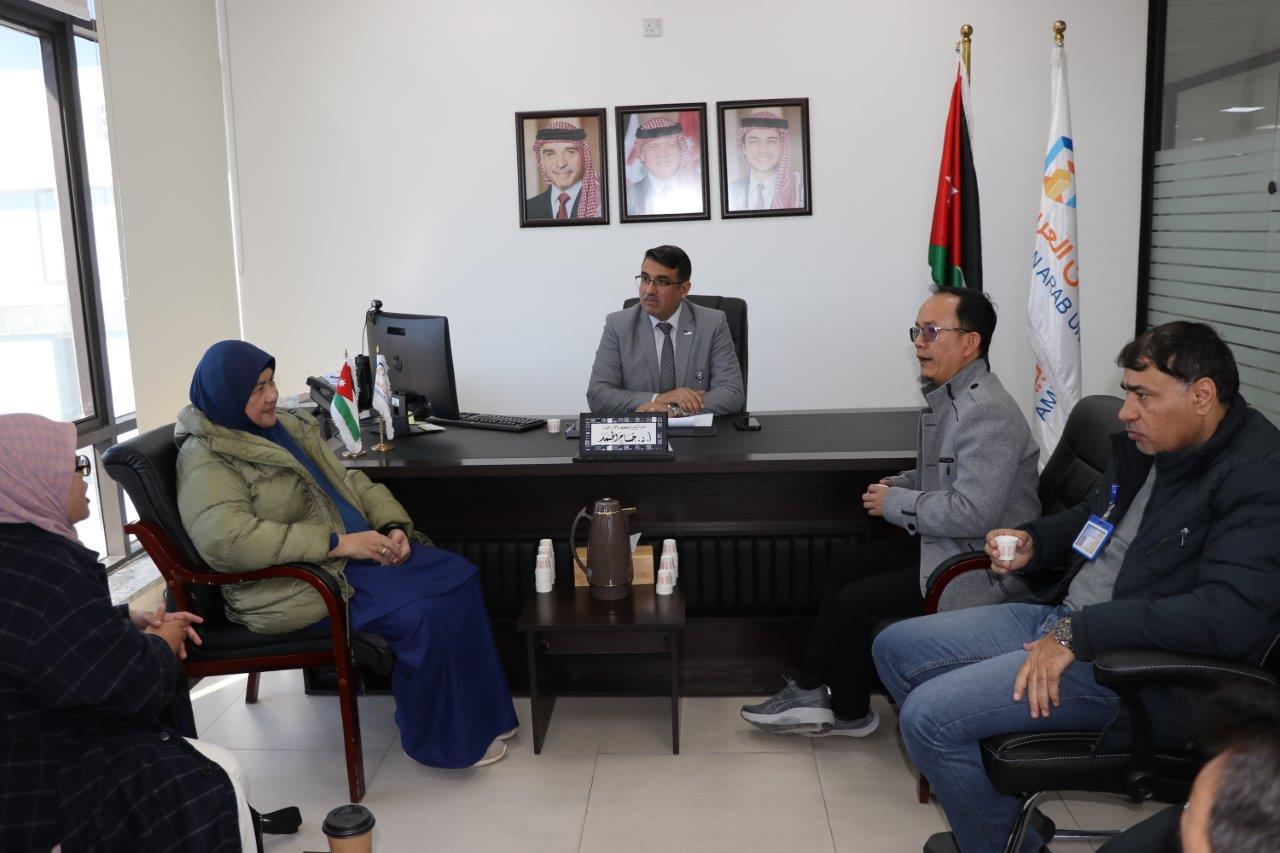 تعاون بحثي دولي بين جامعة عمان العربية وجامعة (UKM) الماليزية