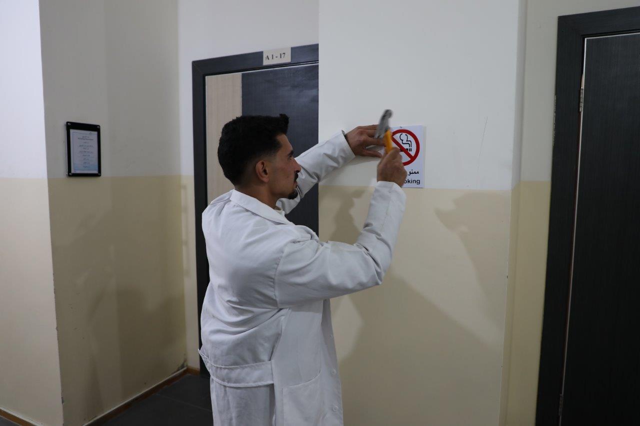 صيدلة عمان العربية تطلق مبادرة (لنتشارك معًا نحو هواء نقي) لتعزيز بيئة جامعية خالية من التدخين