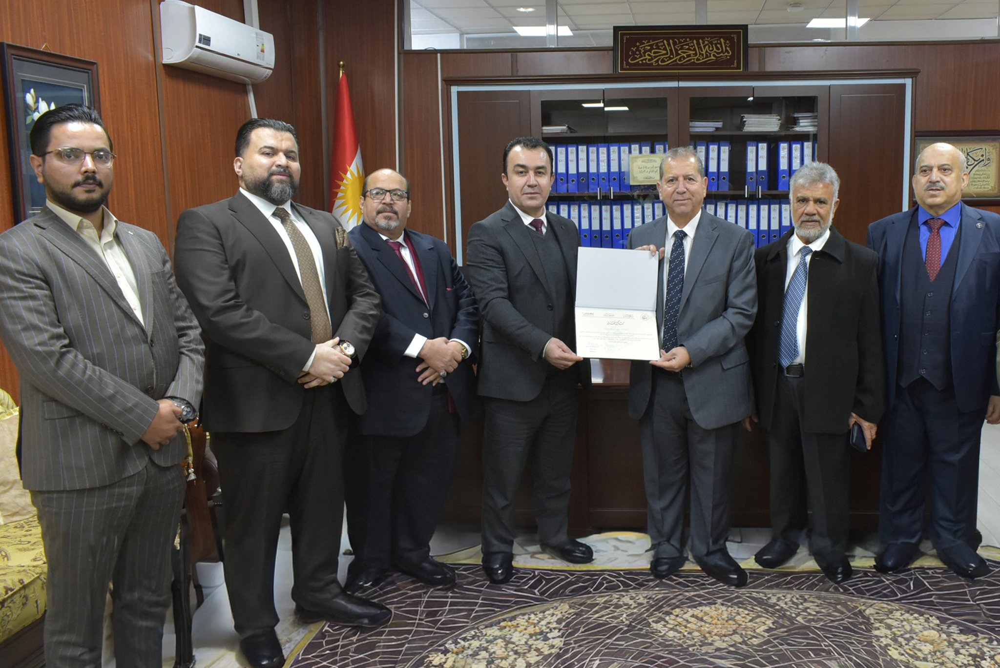 جامعة عمان العربية توقّع اتفاقية تعاون مع جامعة بيان في العراق