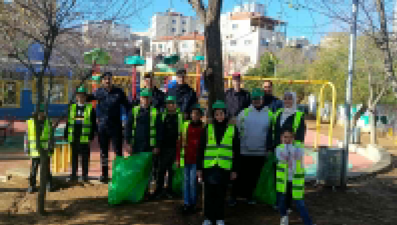 قيادة أمن أقليم العاصمه تنفذ أنشطة بيئية ضمن الخطة الوطنية للحد من الالقاء العشوائي للنفايات