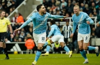 مانشستر سيتي يقترب من نهائي كأس الرابطة (فيديو)