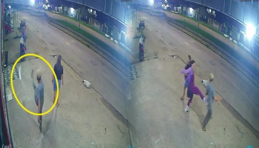 الأكثر تداولاً.. عقاب قاسٍ من امرأة لرجل ركل قطة في الشارع