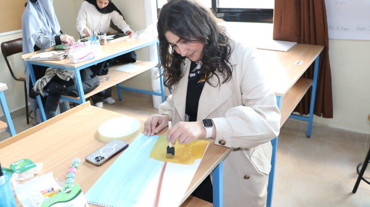 كلية الصيدلة في عمان العربية تنظم ورشة بعنوان:  From Heart to Art  لتعزيز الإبداع بين الطلبة