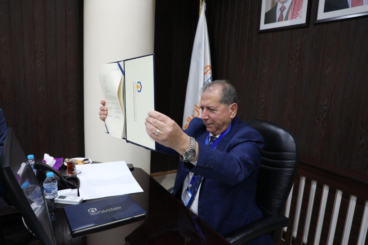  جامعة عمان العربية وجامعة باهانج السلطان عبدالله الماليزية يوقعان اتفاقية تعاون أكاديمي وبحثي