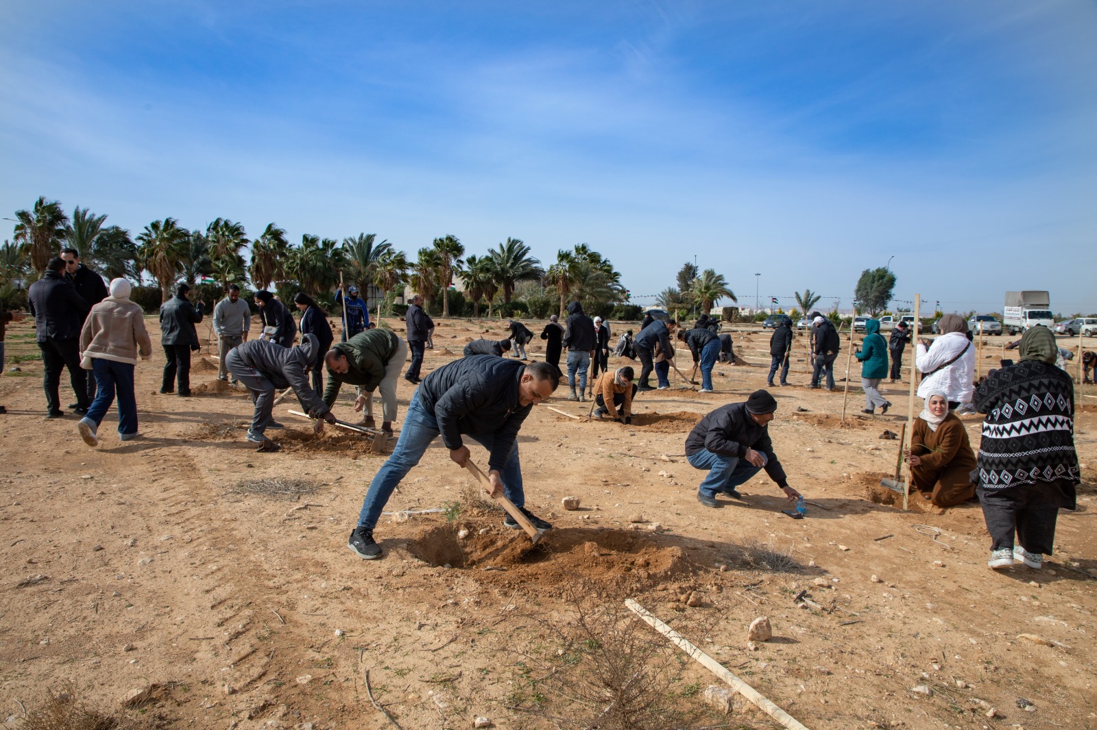 برعاية د. الحياري...الجامعة الهاشمية تحتفل بيوم الشجرة بغرس 1250 شجرة في الحرم الجامعي