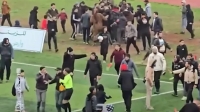 أحداث شغب تنهي مباراة في الدوري السوري بعد الاعتداء على الحكام