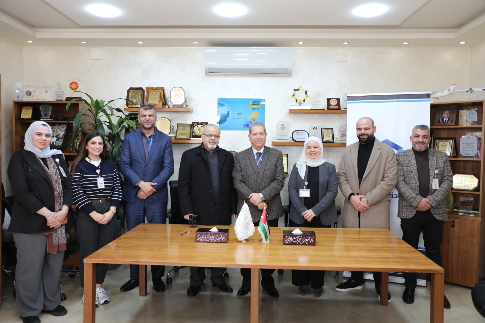 اتفاقية تعاون بين جامعة عمان العربية ومختبرات ميجا لاب الطبية لتعزيز التدريب الميداني لطلبة العلوم الطبية التطبيقية