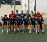 فريق جامعة البترا لكرة القدم يتصدر مجموعته في بطولة القائد بالعقبة