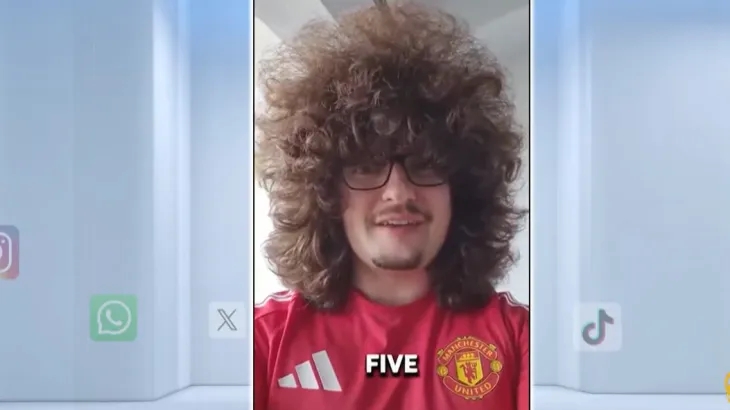 أبو شعر منفوش.. ما قصته مع مانشستر يونايتد وما شروطه للذهاب للحلاق؟