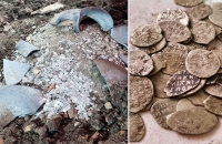 اكتشاف 20 ألف قطعة نقدية فضية خلال ترميم قصر في موسكو