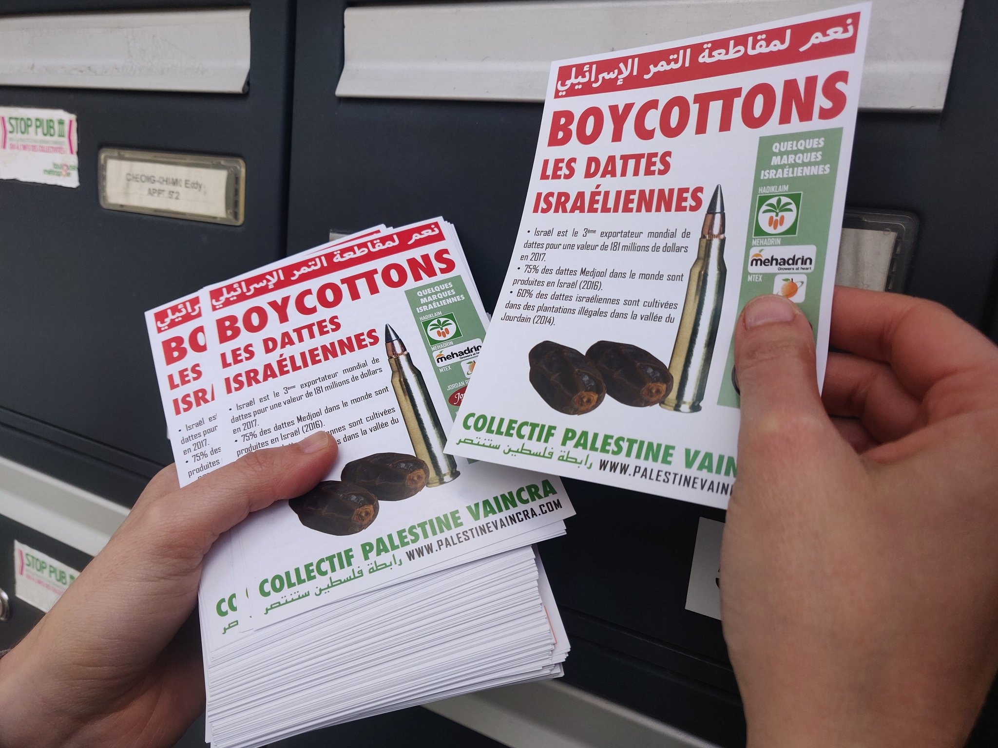 لأنها مسروقة.. حملة بفرنسا لمقاطعة تمور الاحتلال