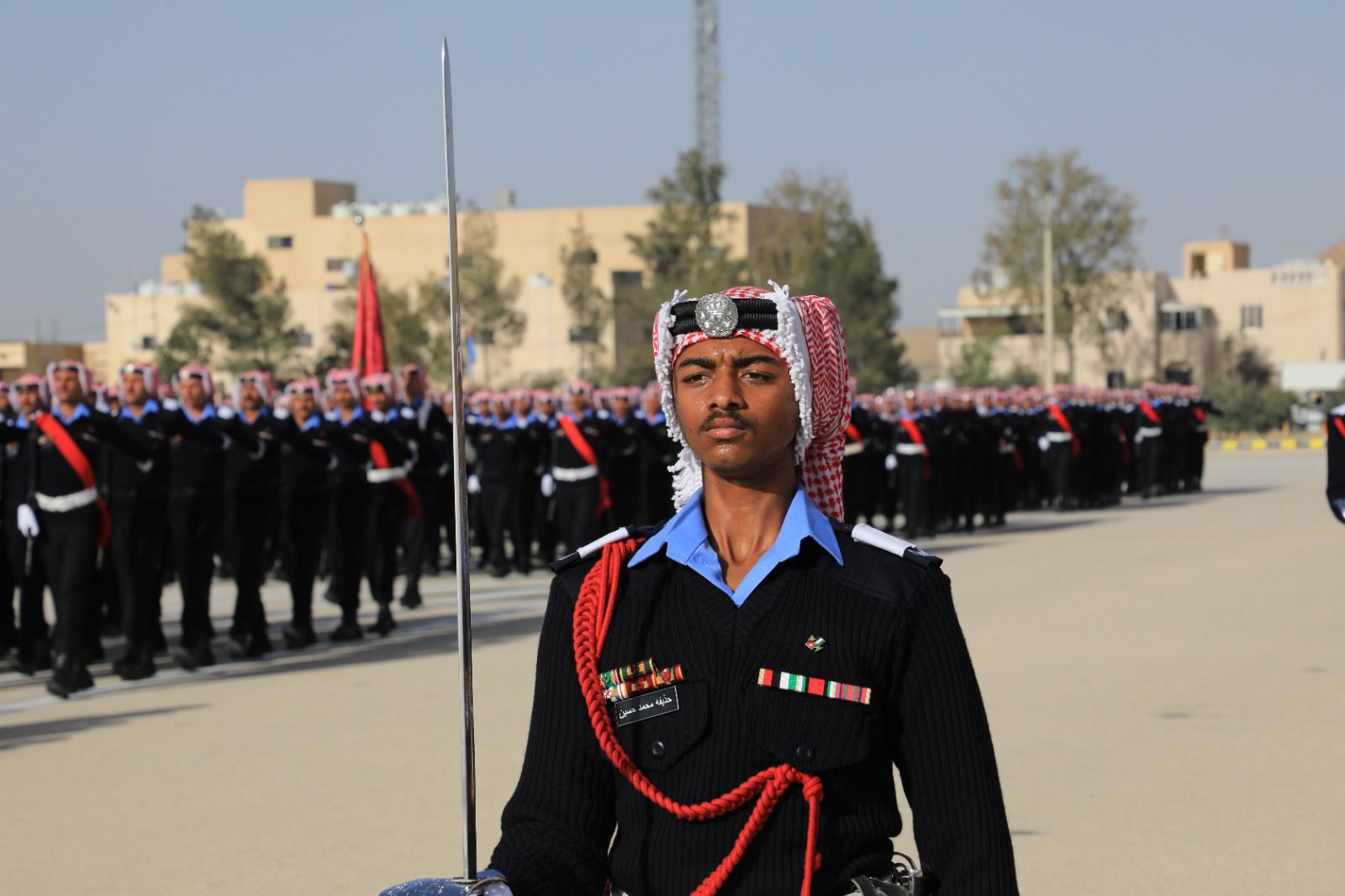 اللواء المعايطة يرعى تخريج دورة الشرطة المستجدين في سواقة