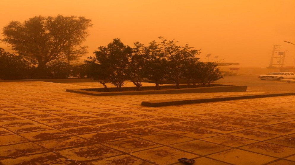 وزارة البيئة: نوعية الهواء غير جيدة بسبب الأحوال الجوية والرياح المحملة بالغبار