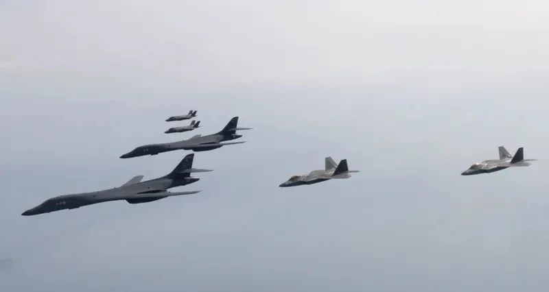 يونهاب: مقاتلات أميركية وصينية تواجهت الأسبوع الفائت قرب شبه الجزيرة الكورية