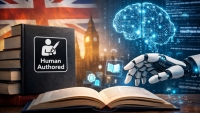 من تأليف بشري.. شعار جديد لتمييز الكتب الحقيقية عن أعمال الذكاء الاصطناعي